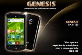 CELULAR GENESIS SK-S150 3B/1CH/2C/GPS/3G NEGRO